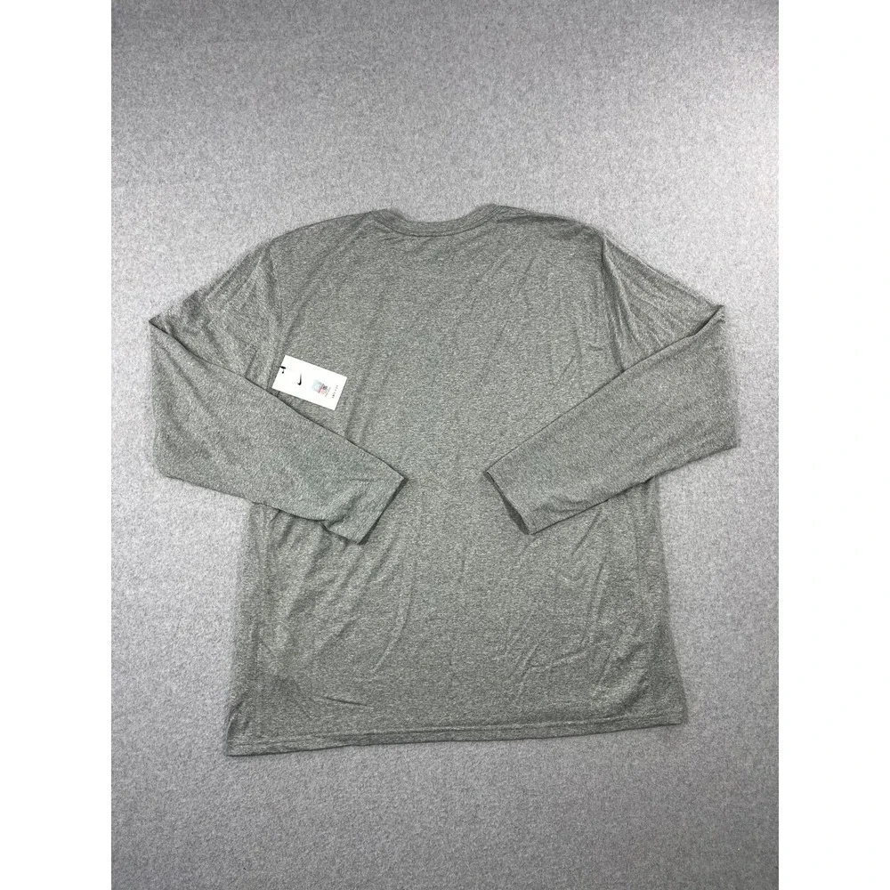 University Of Missouri Tigers Shirt Mens 2XL Gray Mizzou Nike Dri Fit Loose Fit